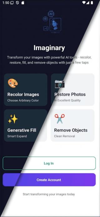 Imaginary - AI Based SaaS Mobile App with React Native and Laravel API - Image 13