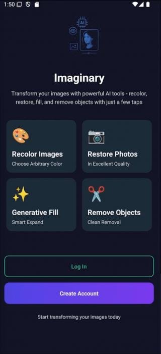 Imaginary - AI Based SaaS Mobile App with React Native and Laravel API - Image 14