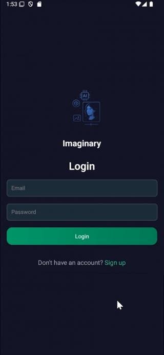 Imaginary - AI Based SaaS Mobile App with React Native and Laravel API - Image 15