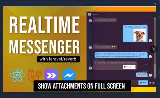 Real Time Messaging App Built with Laravel and React - Image 2