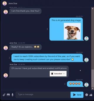 Real Time Messaging App Built with Laravel and React - Image 16